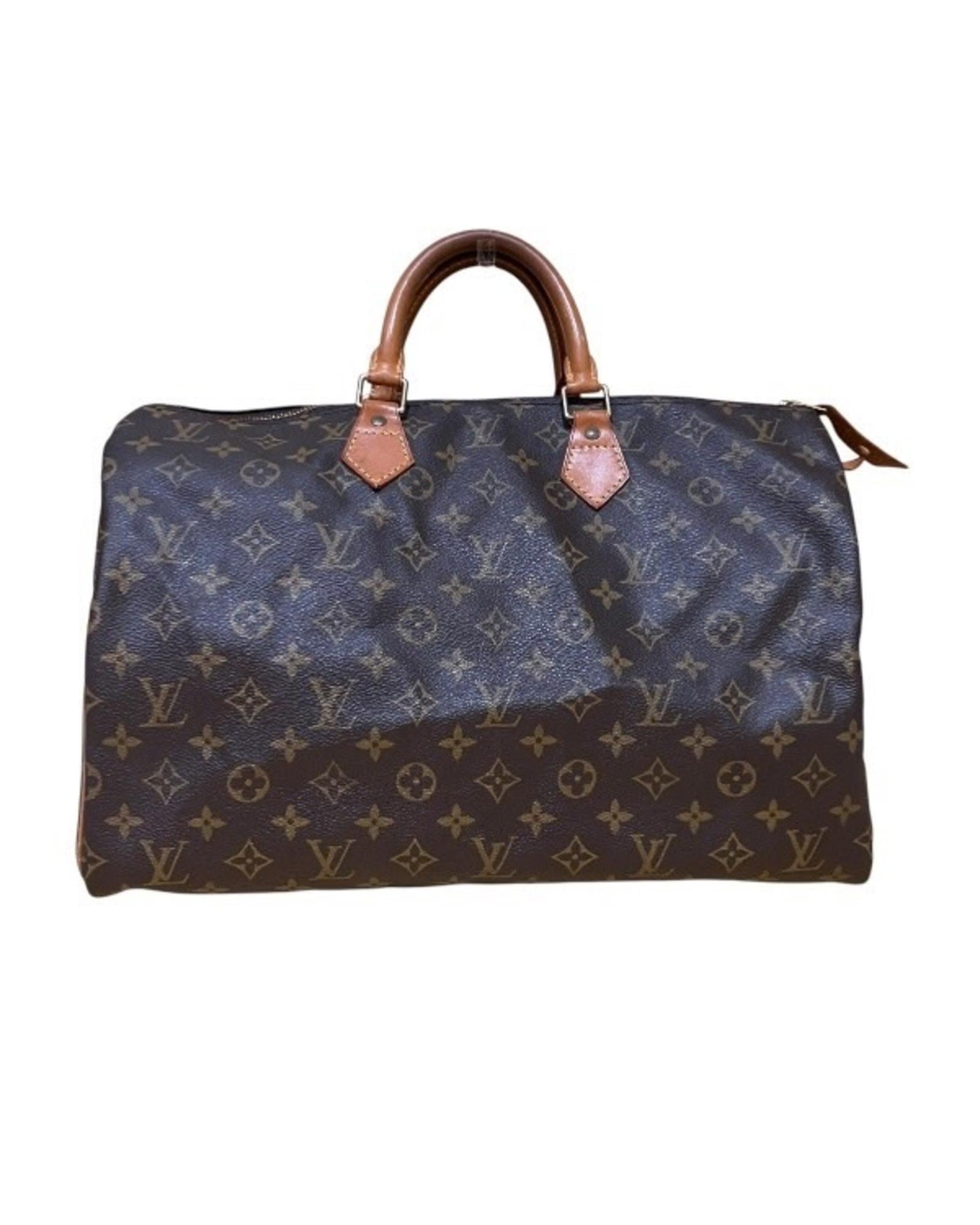 Classic Canvas Speedy Bag with Key and Padlock - Handbag & Wallet Accessories - 10