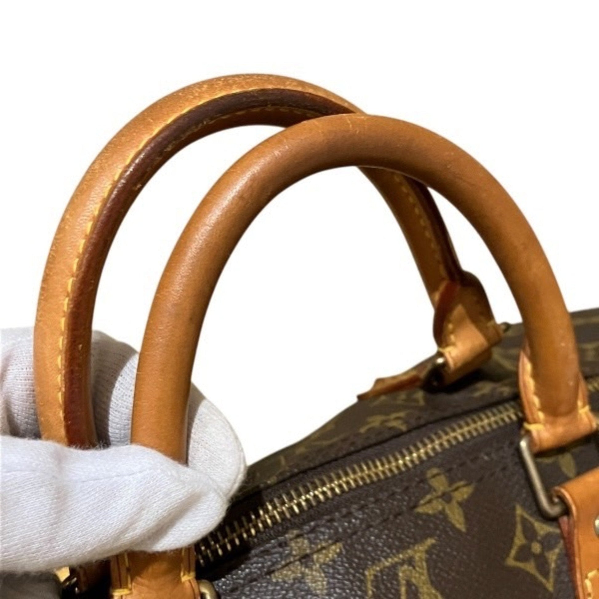 Classic Canvas Speedy Bag with Key and Padlock - Handbag & Wallet Accessories - 8