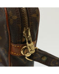 Monogram Canvas Clutch Bag with Wrist Strap - Handbags, Wallets & Cases - 9