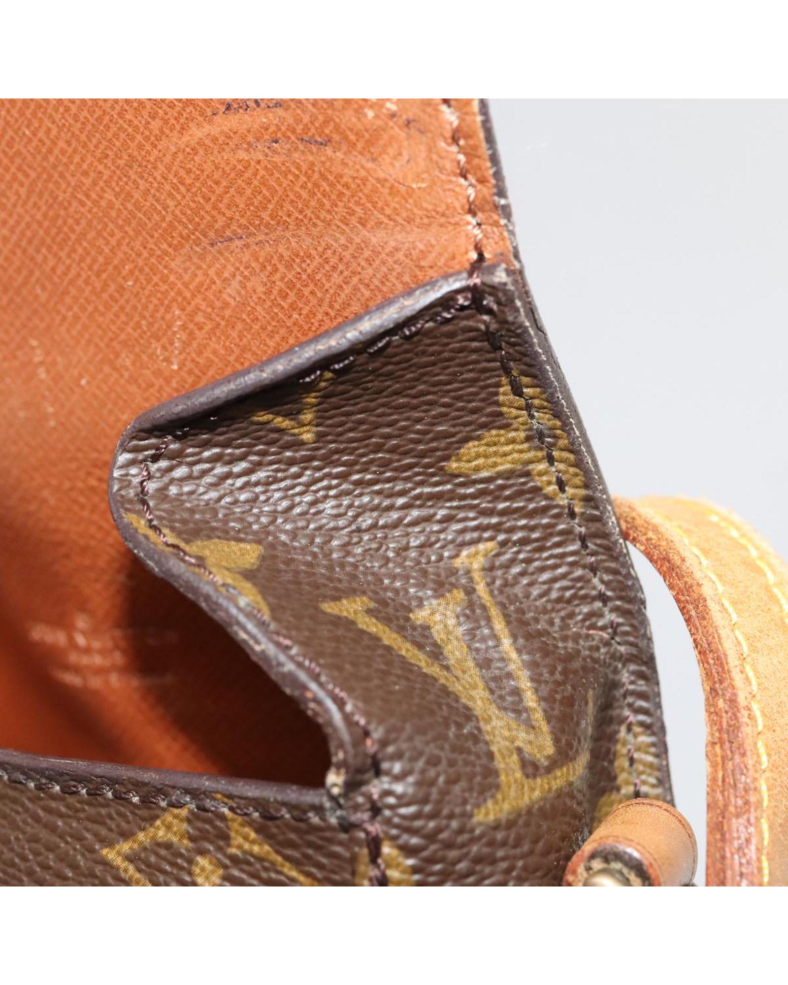 Monogram Canvas Shoulder Bag with Adjustable Strap and Classic Design - Handbag & Wallet Accessories - 10