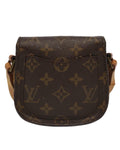 Monogram Canvas Shoulder Bag with Adjustable Strap and Classic Design - Handbag & Wallet Accessories - 2
