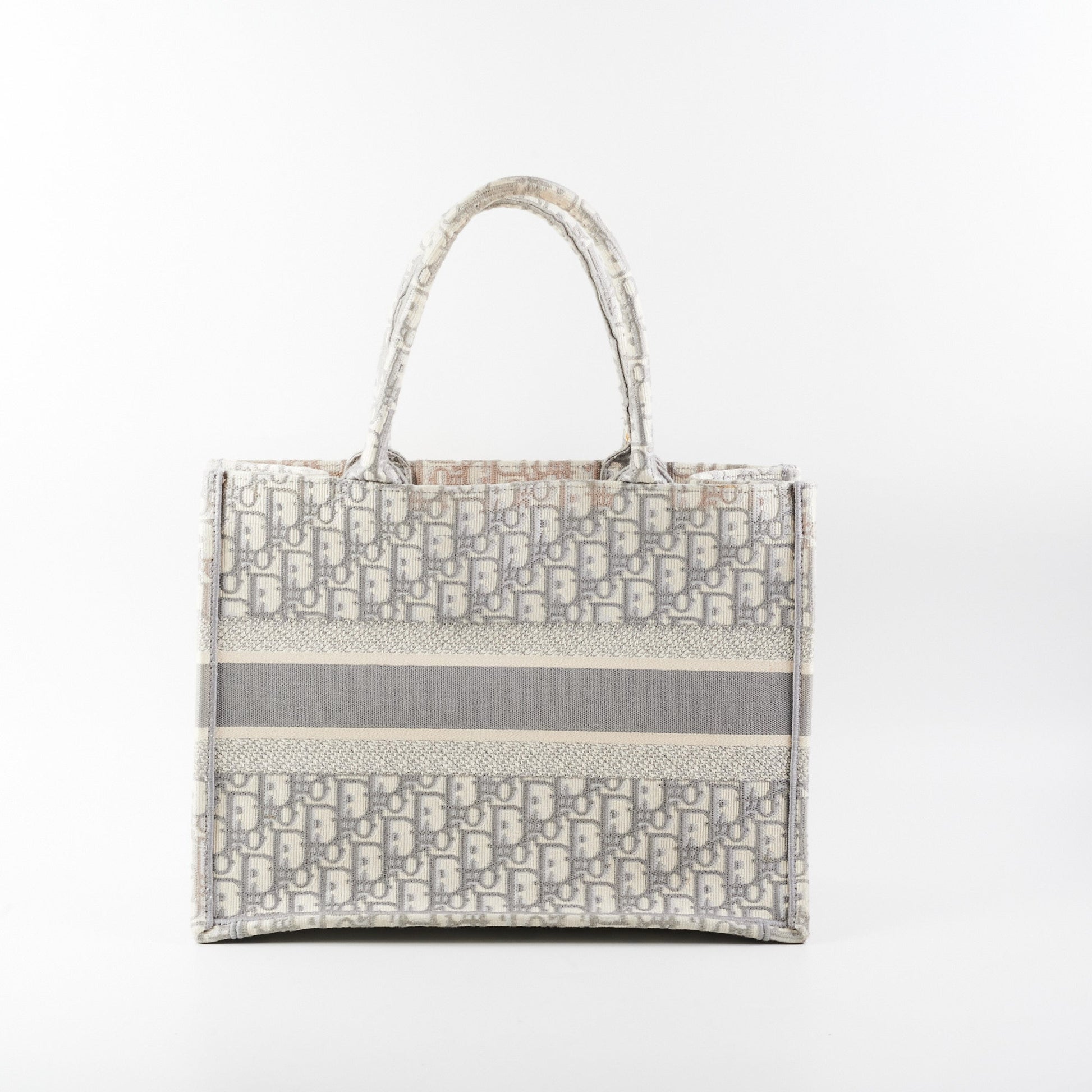 Christian Dior Medium Book Tote Oblique Grey - Handbag & Wallet Accessories - 2