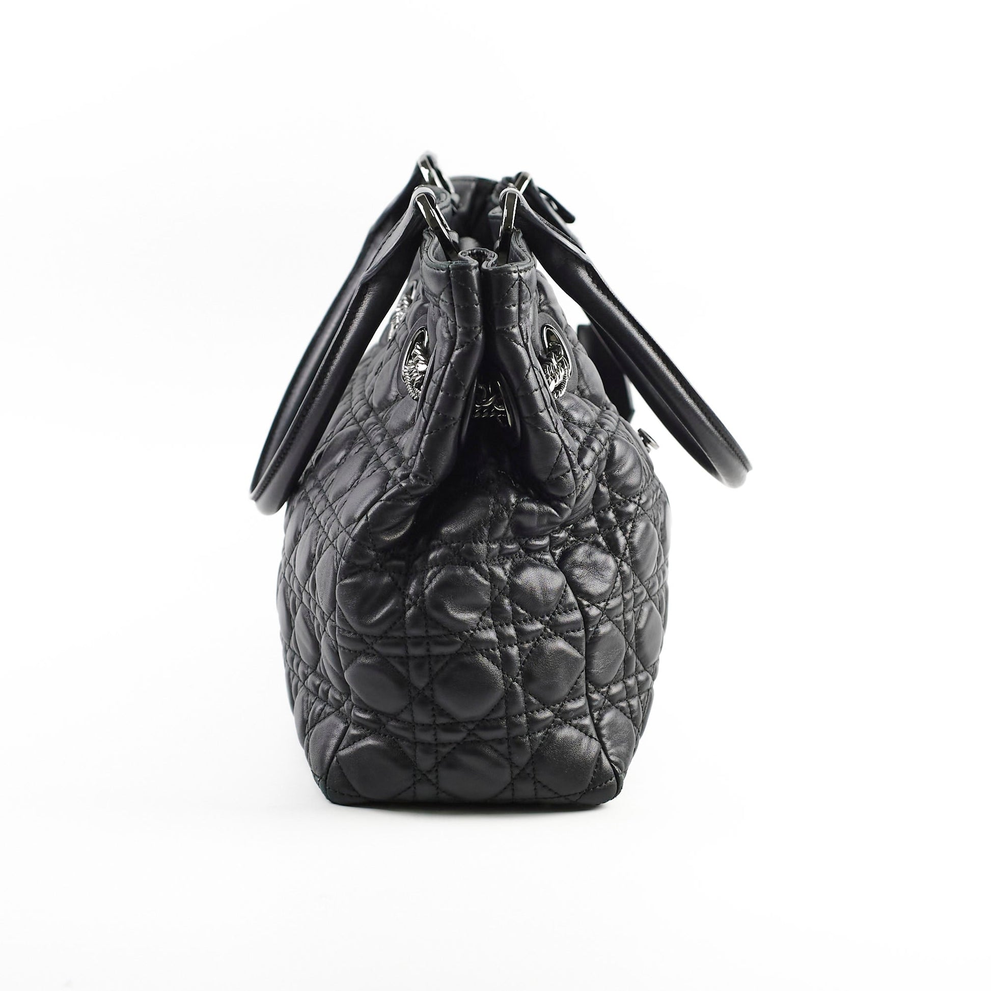 Christian Dior Cannage Chri Chri Tote Black - Handbag & Wallet Accessories - 3