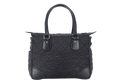 CHANEL PARIS NEW YORK TOTE BAG (1082xxxx) BLACK NYLON SILVER HARDWARE WITH - Bags - 2
