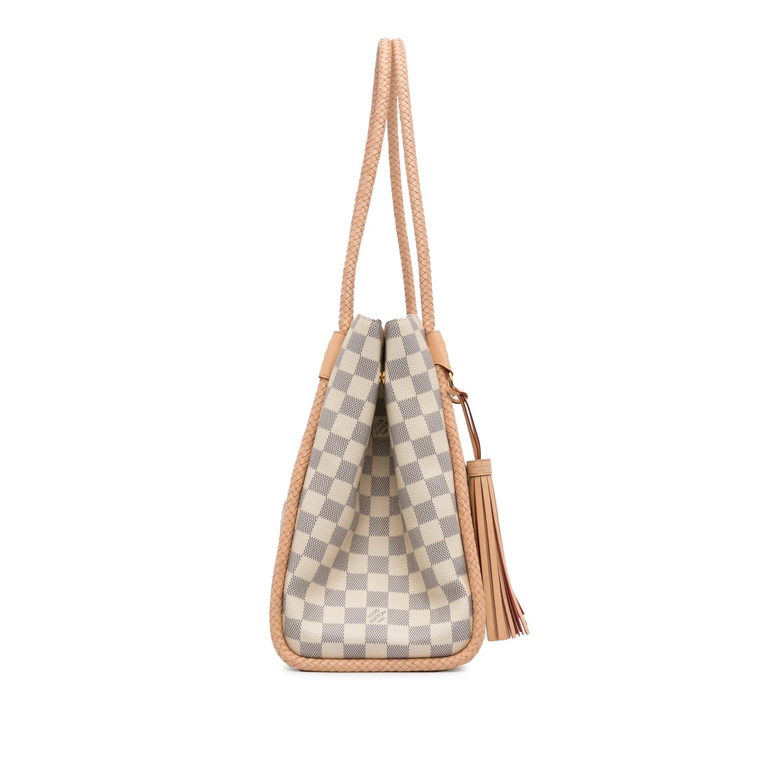 White Louis Vuitton Damier Azur Propriano Tote Bag - Handbag & Wallet Accessories