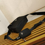 Prada Re-Nylon Black Shoulder Bag