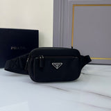 Prada Black Re-Nylon belt bag