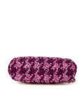 Tweed Houndstooth Clutch with Chain Strap - Handbags, Wallets & Cases - 3