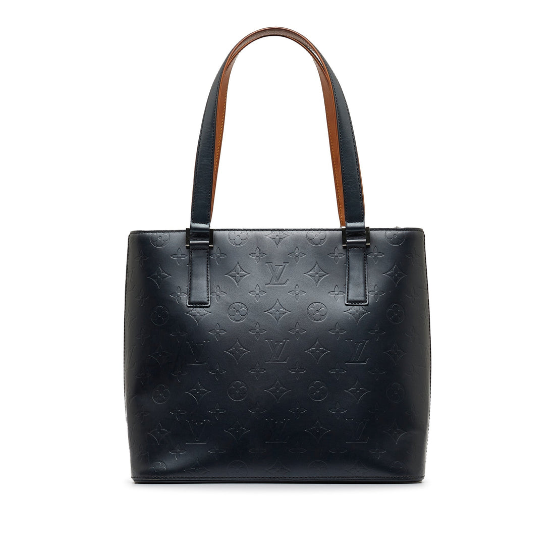 Blue Louis Vuitton Monogram Mat Stockton Tote Bag - Handbags