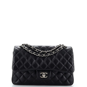 CHANEL Classic Double Flap Bag Quilted Lambskin Jumbo - Handbag & Wallet Accessories