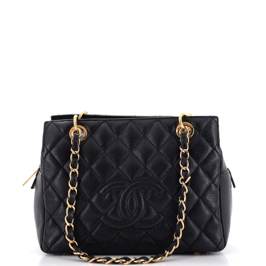CHANEL Petite Timeless Tote Quilted Caviar - Handbag & Wallet Accessories