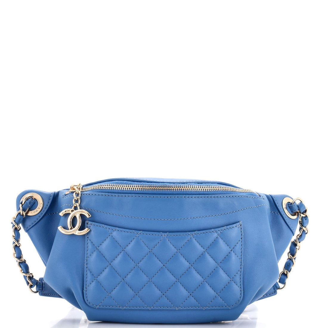 CHANEL Bi Classic Waist Bag Quilted Crumpled Calfskin - Handbag & Wallet Accessories