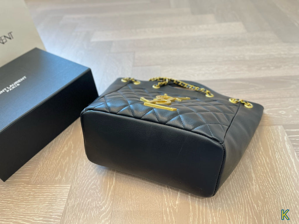 YSL SAINT LAURENT New Shopping Tote Bag 25x27cm