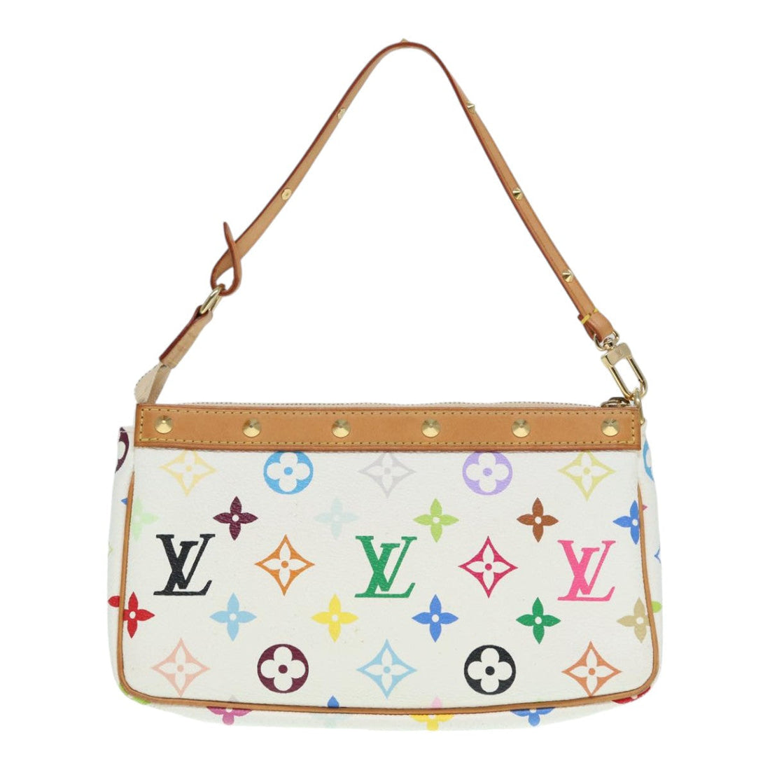 Louis Vuitton Pochette Accessoire  Canvas Clutch Bag - Handbag & Wallet Accessories