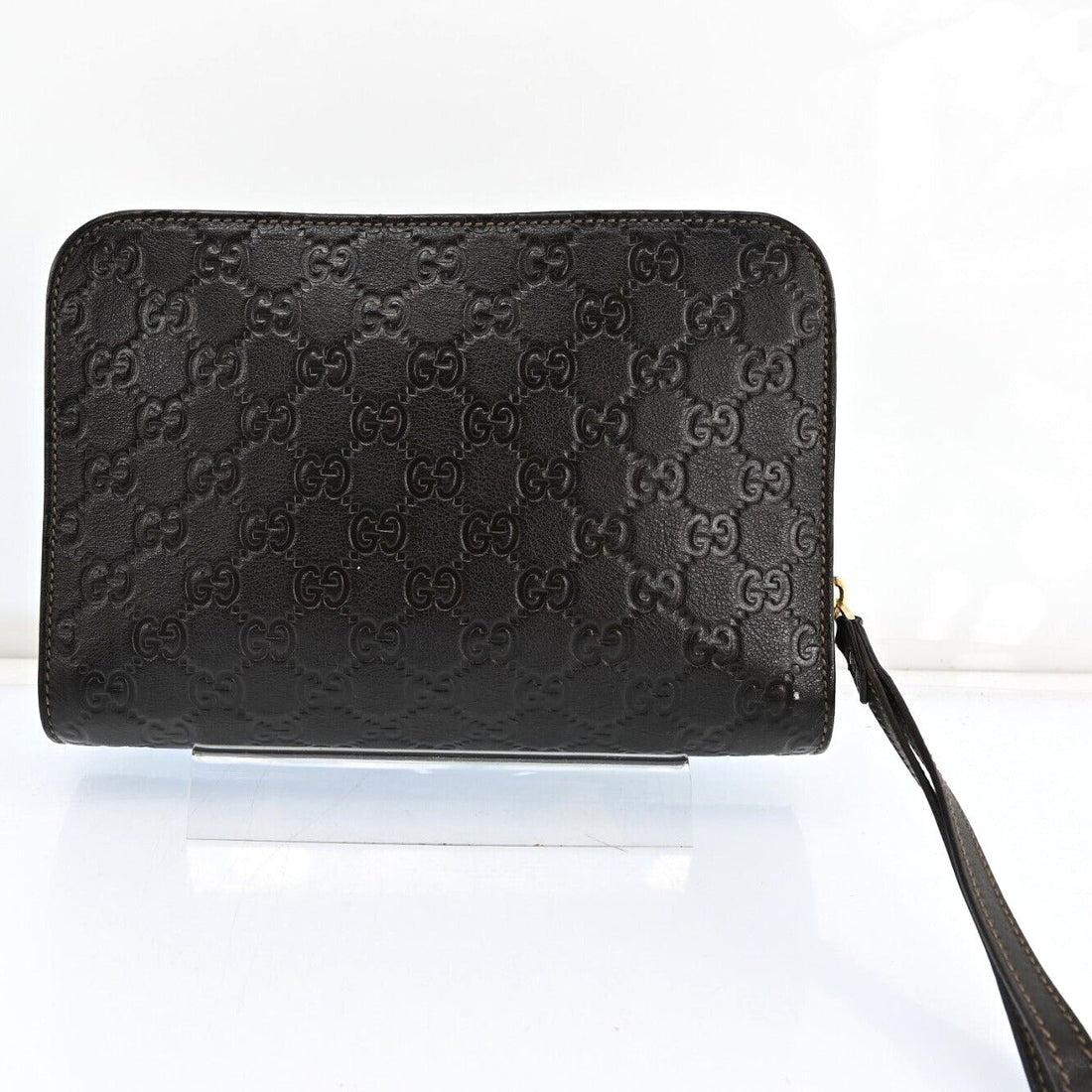 Gucci Gg Guccissima Clutch Bag Handle - Handbags
