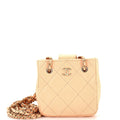 chl Cc Square Clutch With Chain - Handbags, Wallets & Cases
