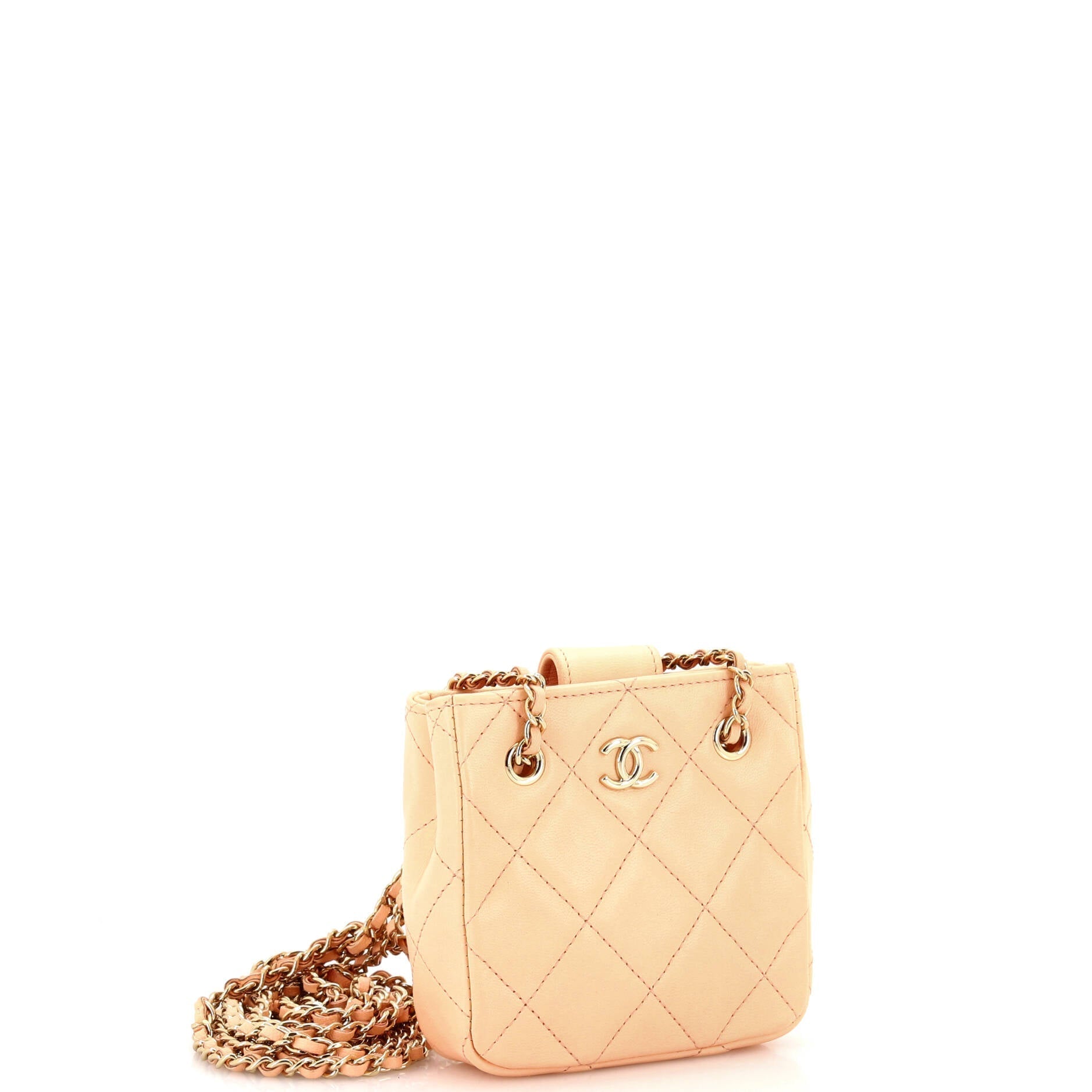 chl Cc Square Clutch With Chain - Handbags, Wallets & Cases - 4