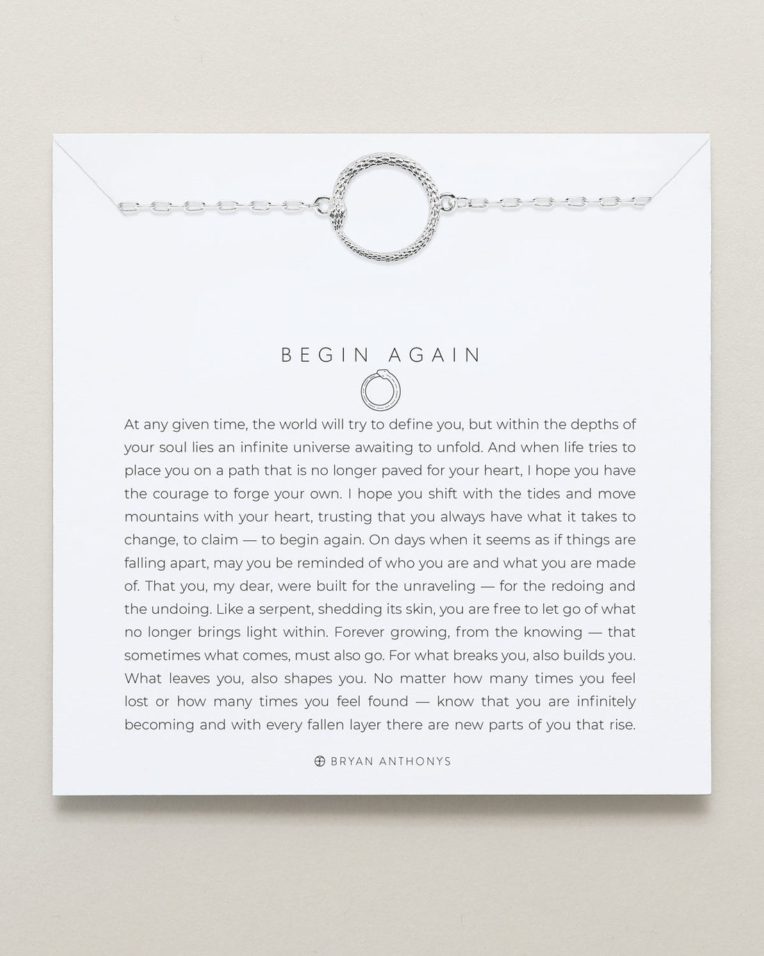 Begin Again Bracelet