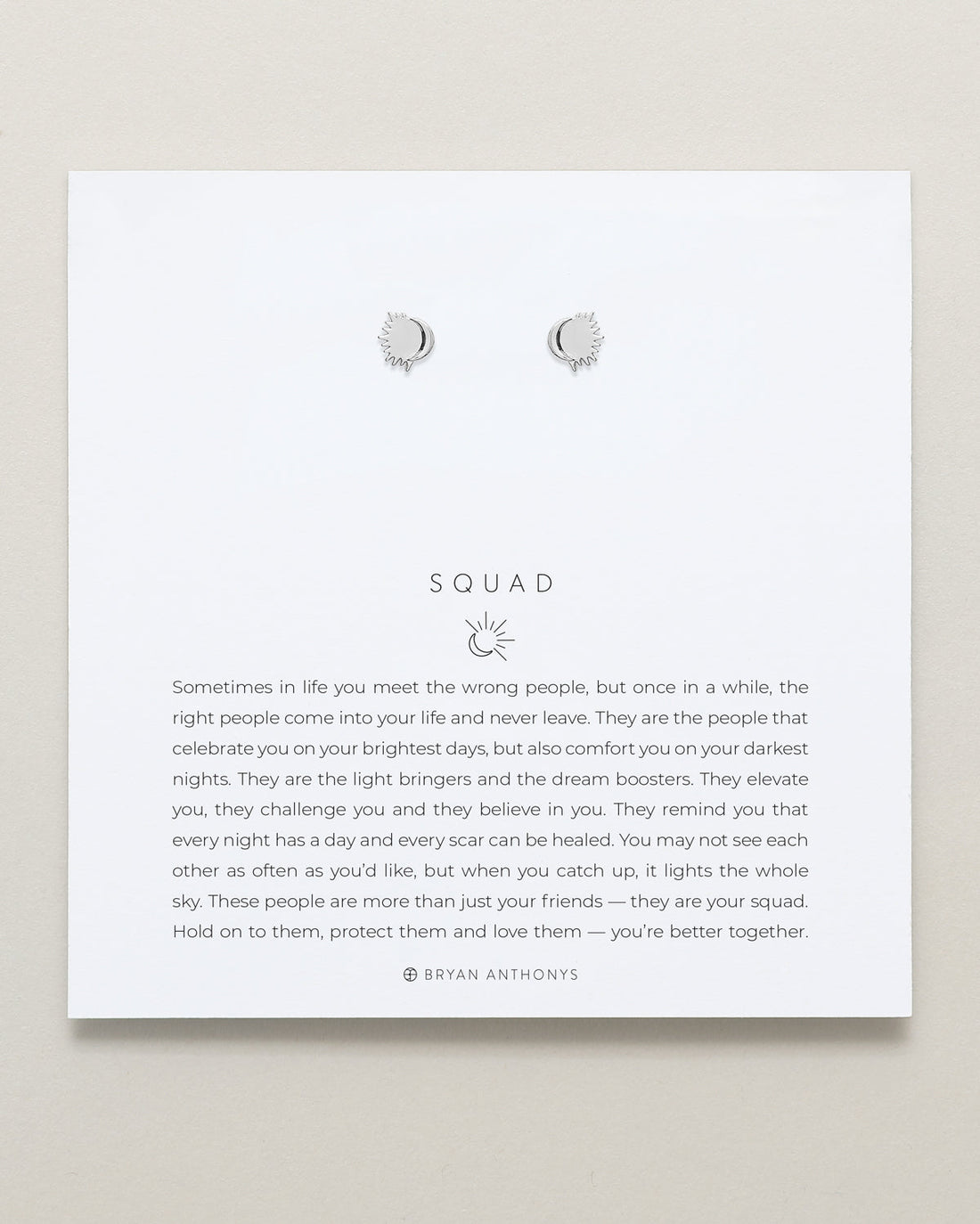 Squad Icon Stud Earrings
