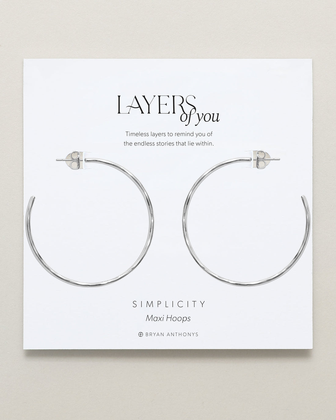 Simplicity Maxi Hoop Earrings