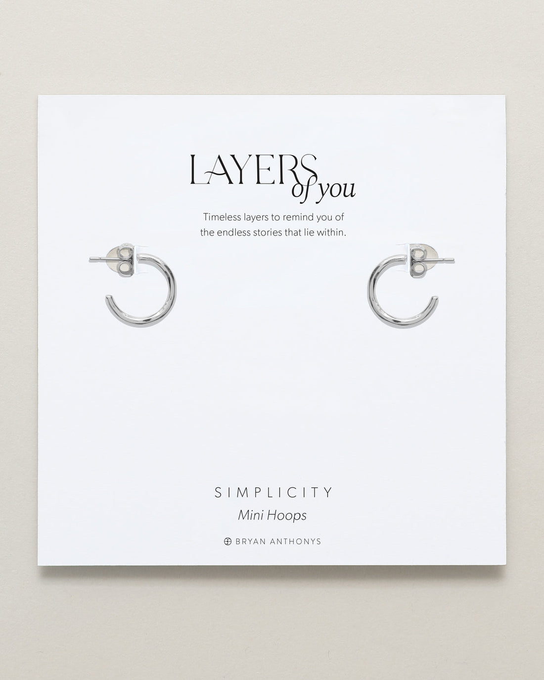 Simplicity Mini Hoop Earrings