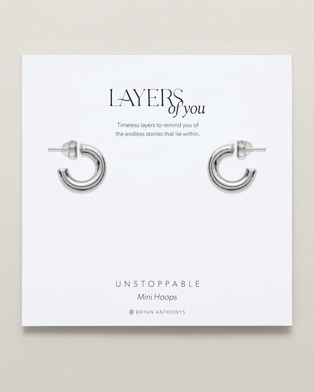 Unstoppable Mini Hoop Earrings