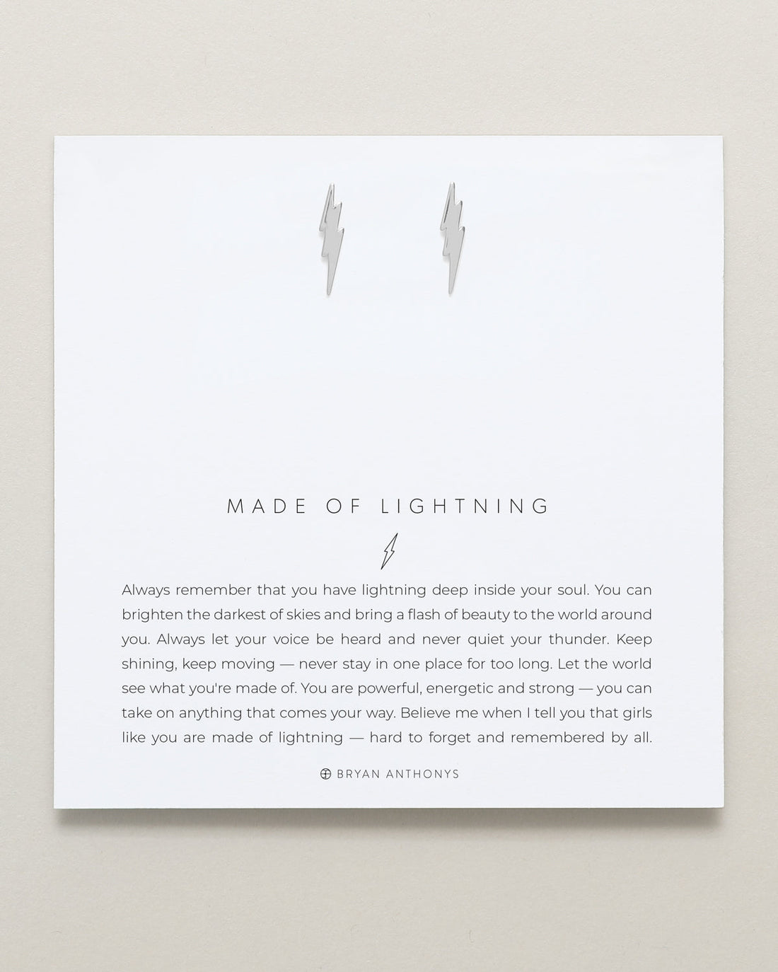 Made Of Lightning Earrings