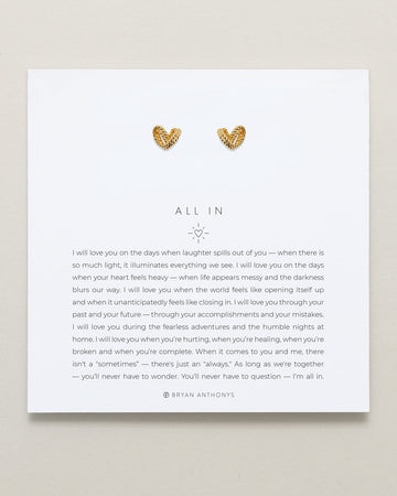 All In Stud Earrings