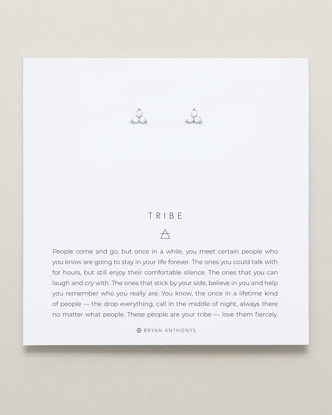 Tribe Dainty Friendship Stud Earrings