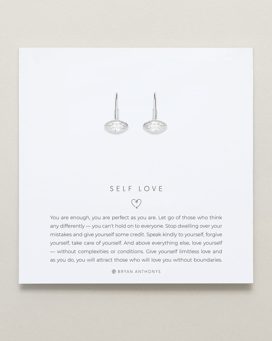 Self Love Marquise Drop Earrings