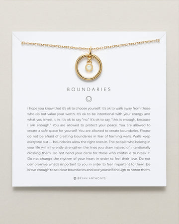 Boundaries Necklace