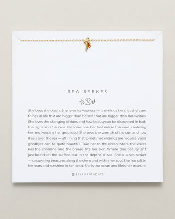 Sea Seeker Icon Necklace