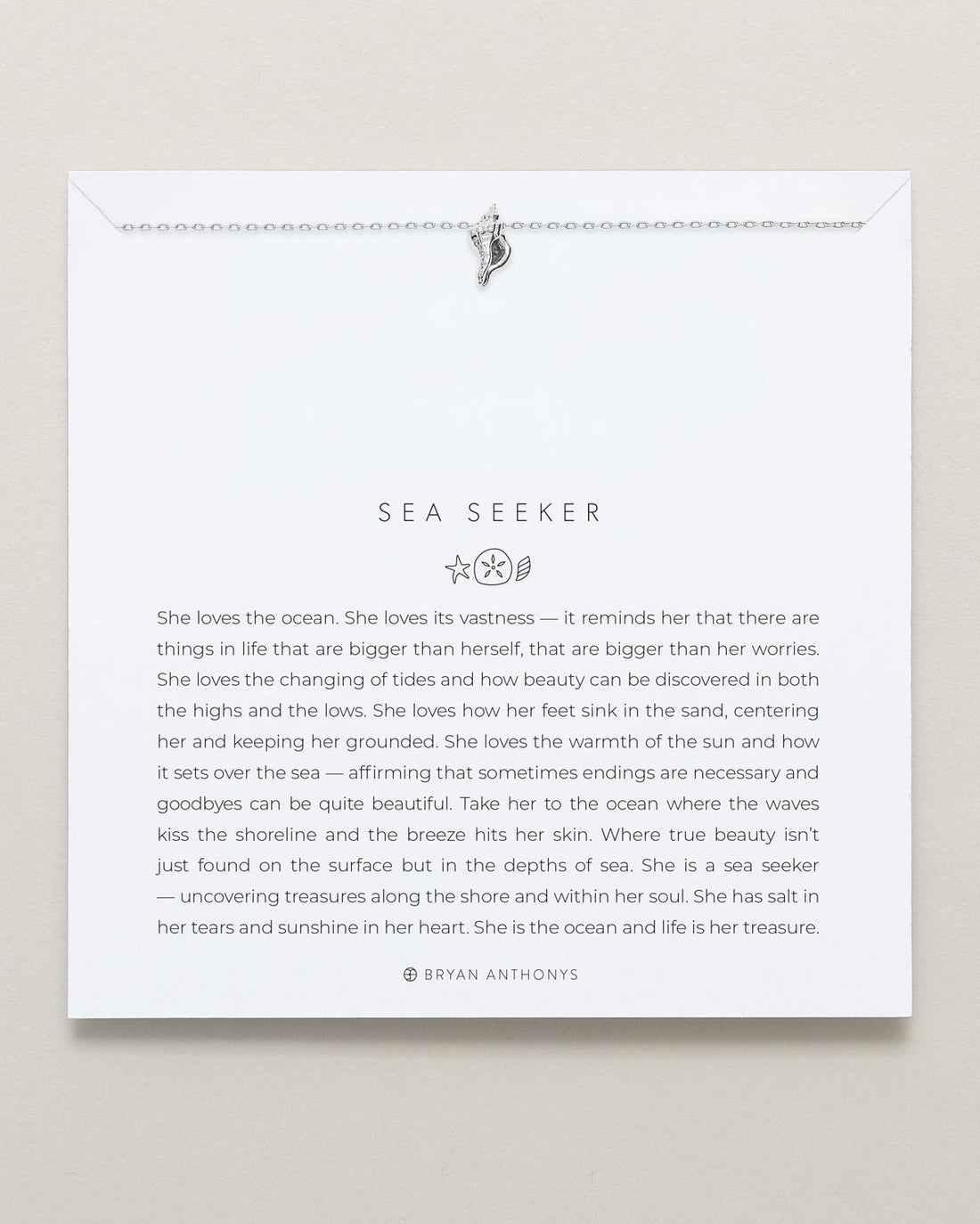 Sea Seeker Icon Necklace