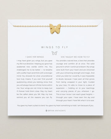 Wings to Fly Icon Necklace