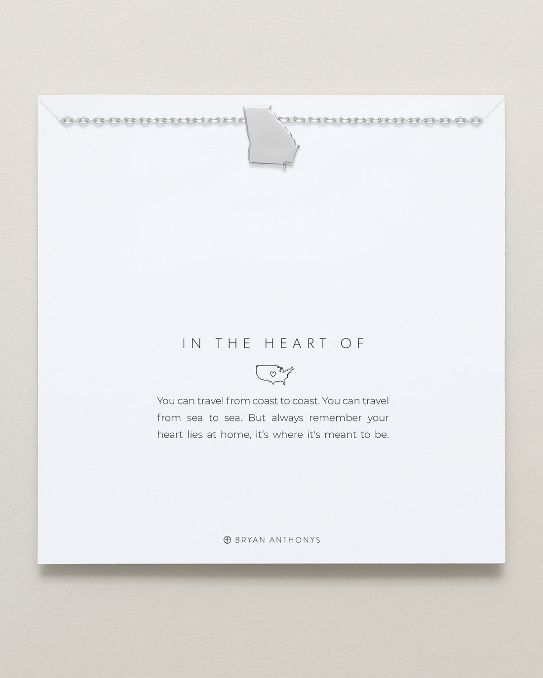 In The Heart Of Necklace — Georgia