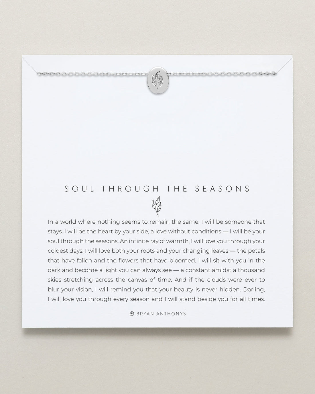 Soul Through The Seasons Necklace