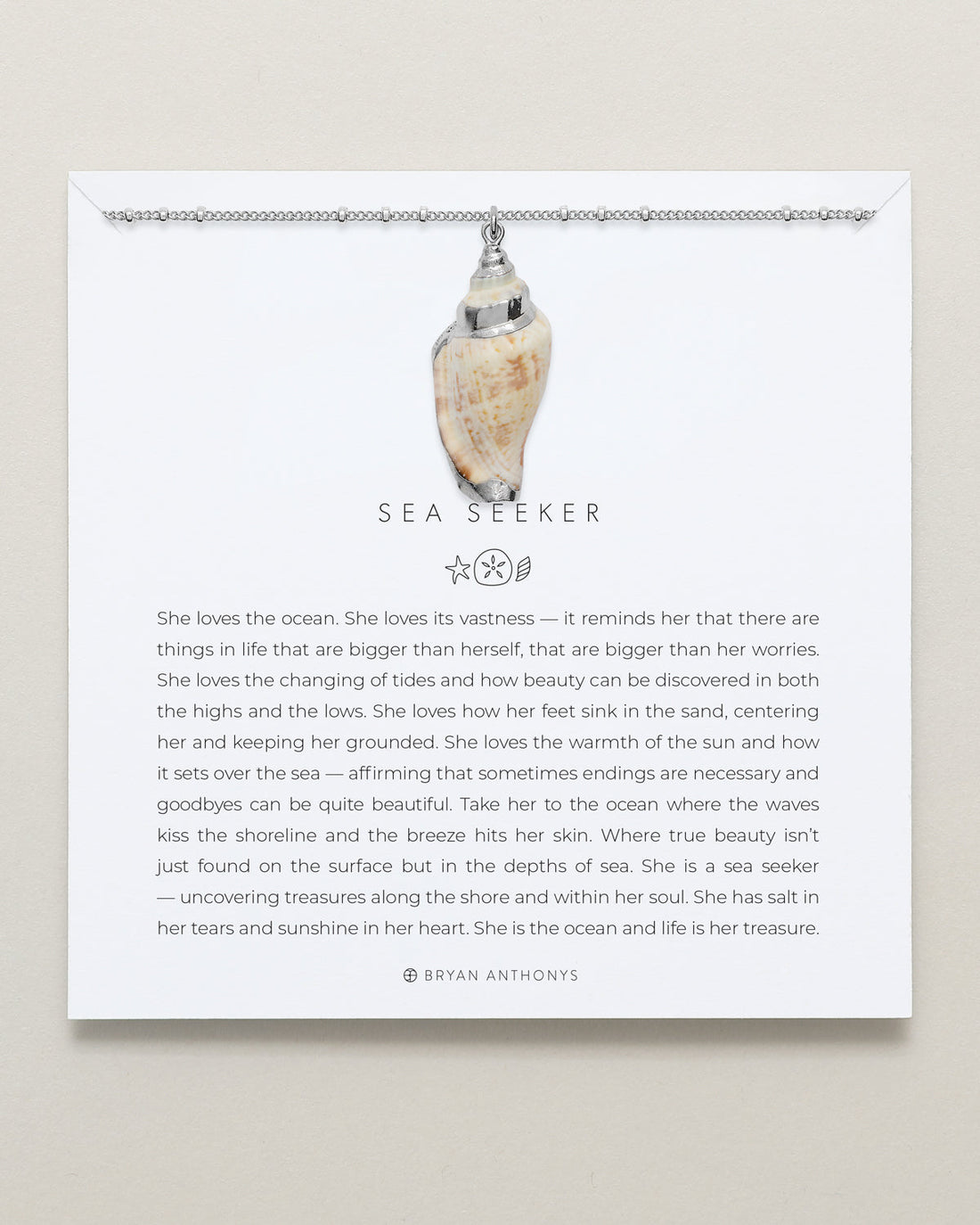 Sea Seeker Shell Necklace