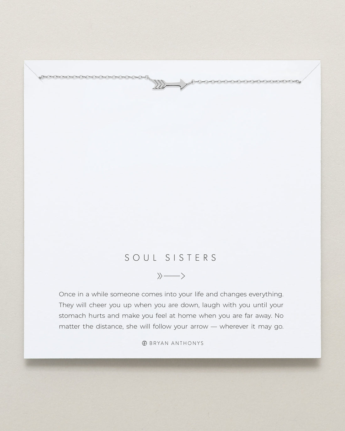 Soul Sisters Icon Arrow Necklace