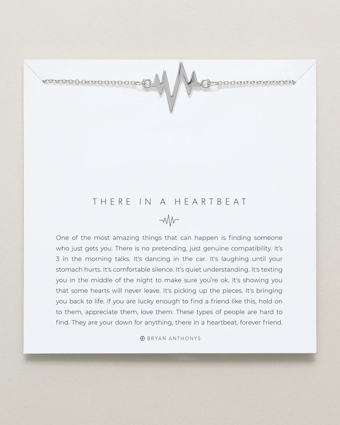 There In A Heartbeat Necklace