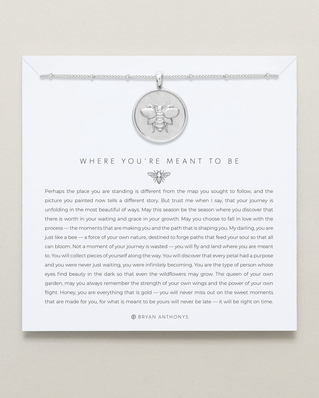 Where You're Meant to Be Necklace