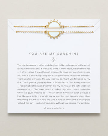 You Are My Sunshine Necklace