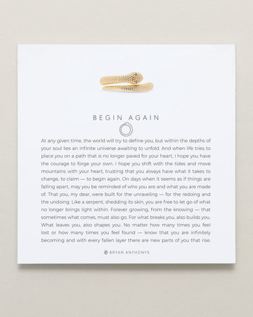 Begin Again Ring