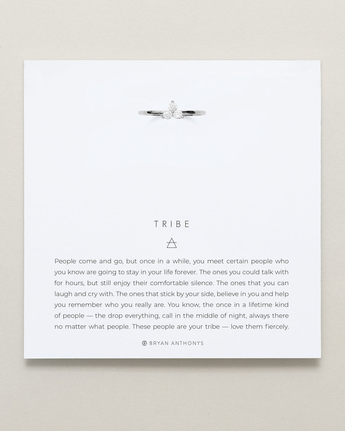 Tribe Dainty Friendship Ring