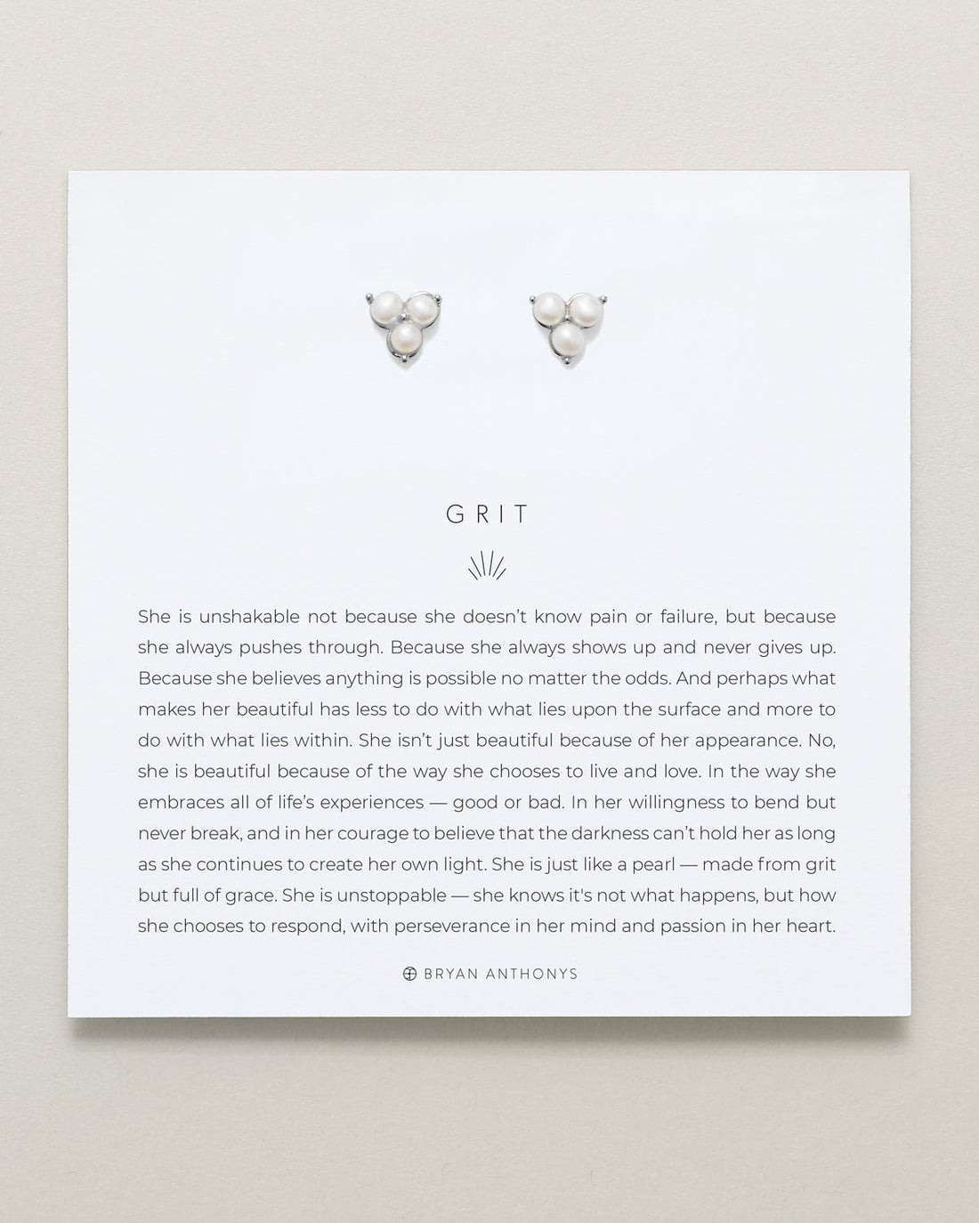 Grit Stud Earrings