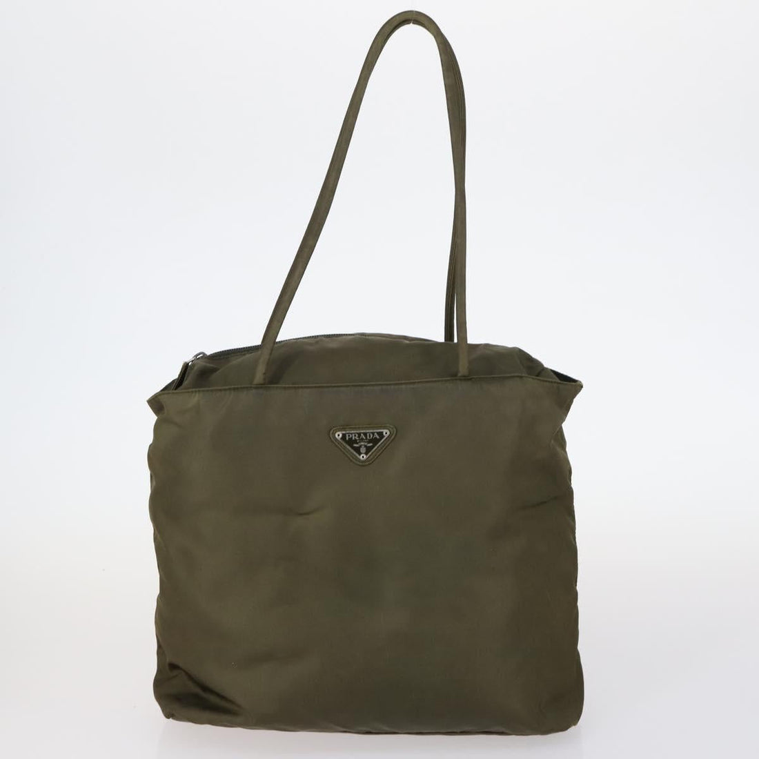 BALLY Celine PRADA C Macadam Tasche Nylon Emaille 3er Set Beige Khaki schwarz Auth BA5394