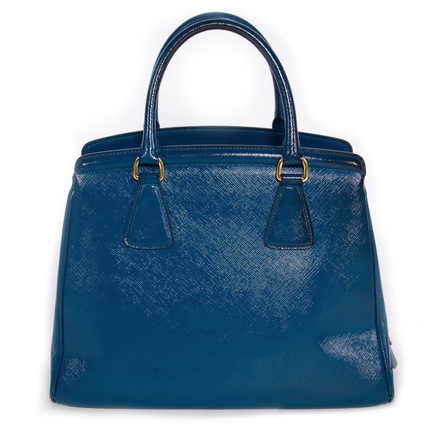 Prada Saffiano Vernice Tote - Bags - 4