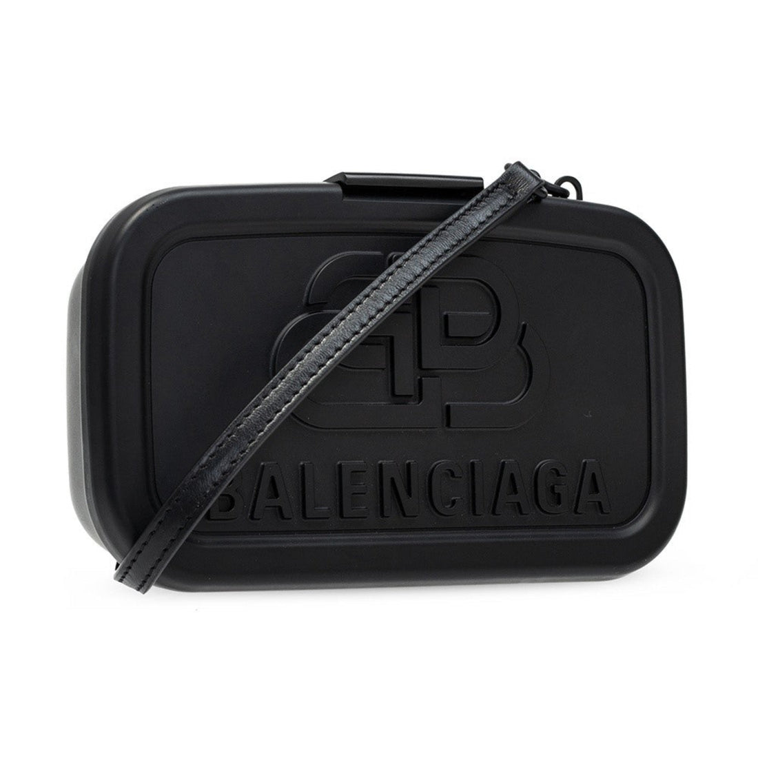 Balenciaga Lunch Box Black Small Shoulder Bag - Handbags