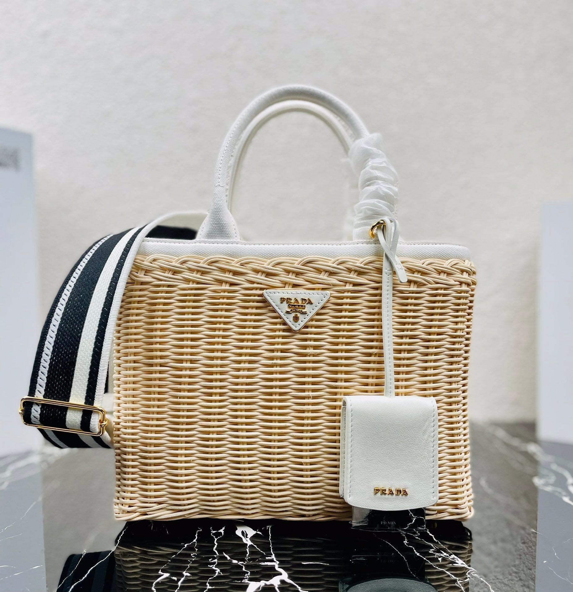 Prada Bucket Handle Bag 1BG835 02