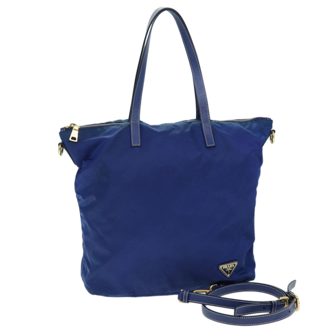 PRADA Tote Bag Nylon 2way Blue bs14047 - Prada