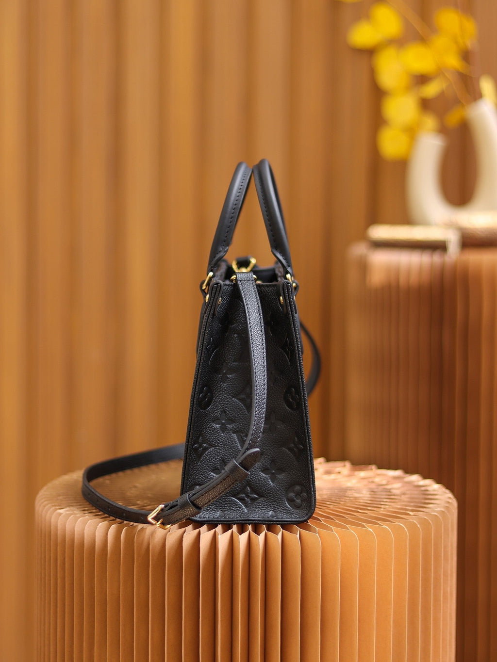 Louis Vuitton Ebene Monogram Leather Bag